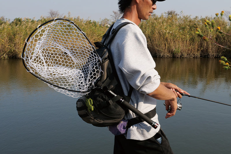 JACKALL初のランディングネットが登場します。 