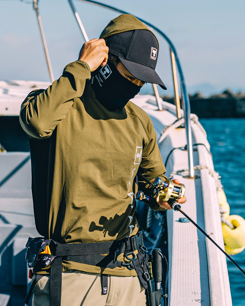 ドライメッシュプルオーバーフーディ