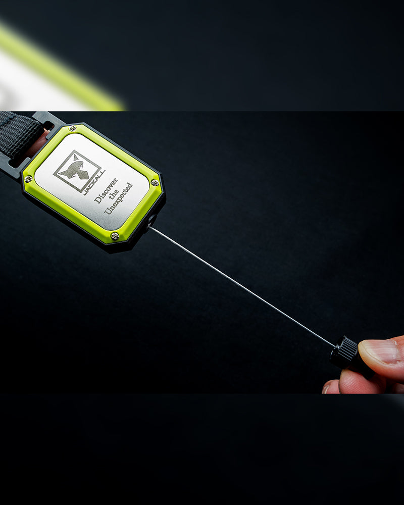 カラビナワイヤーリール