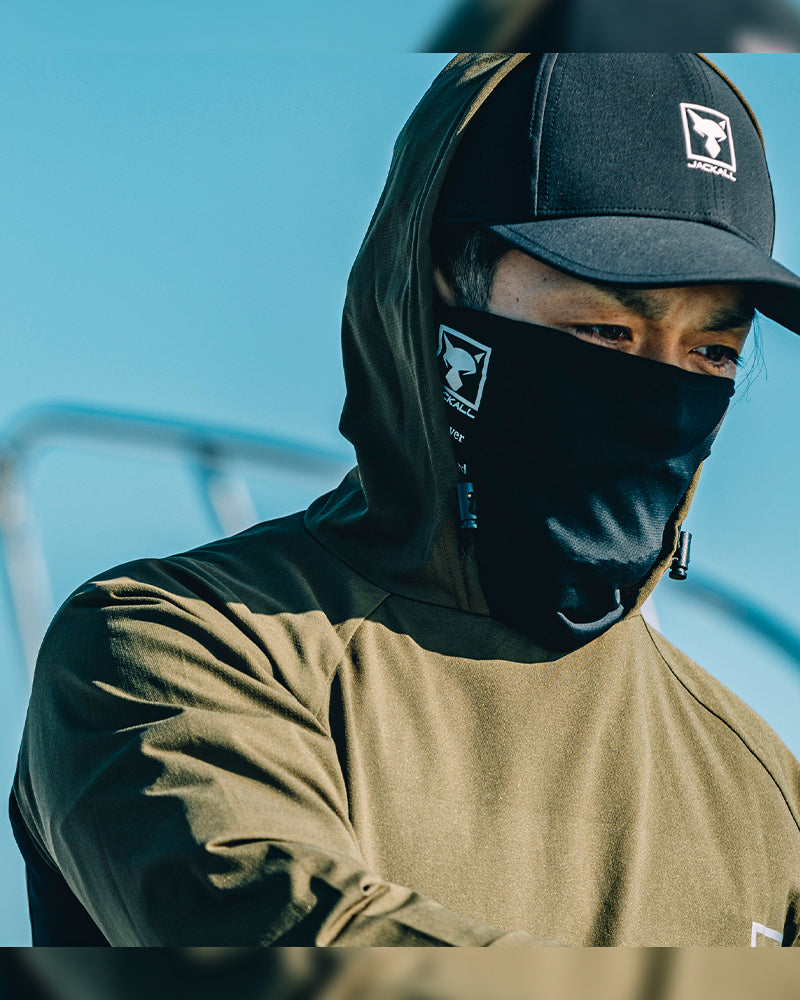 ドライメッシュプルオーバーフーディ