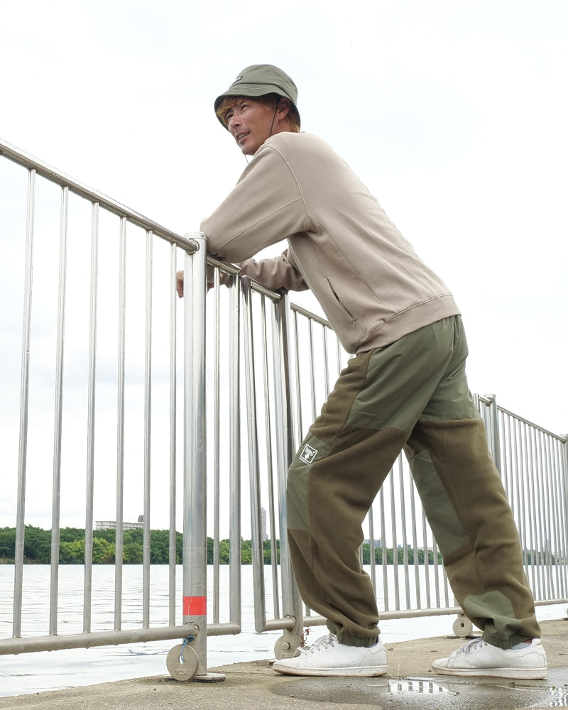 ダブルフェイスフリースパンツ