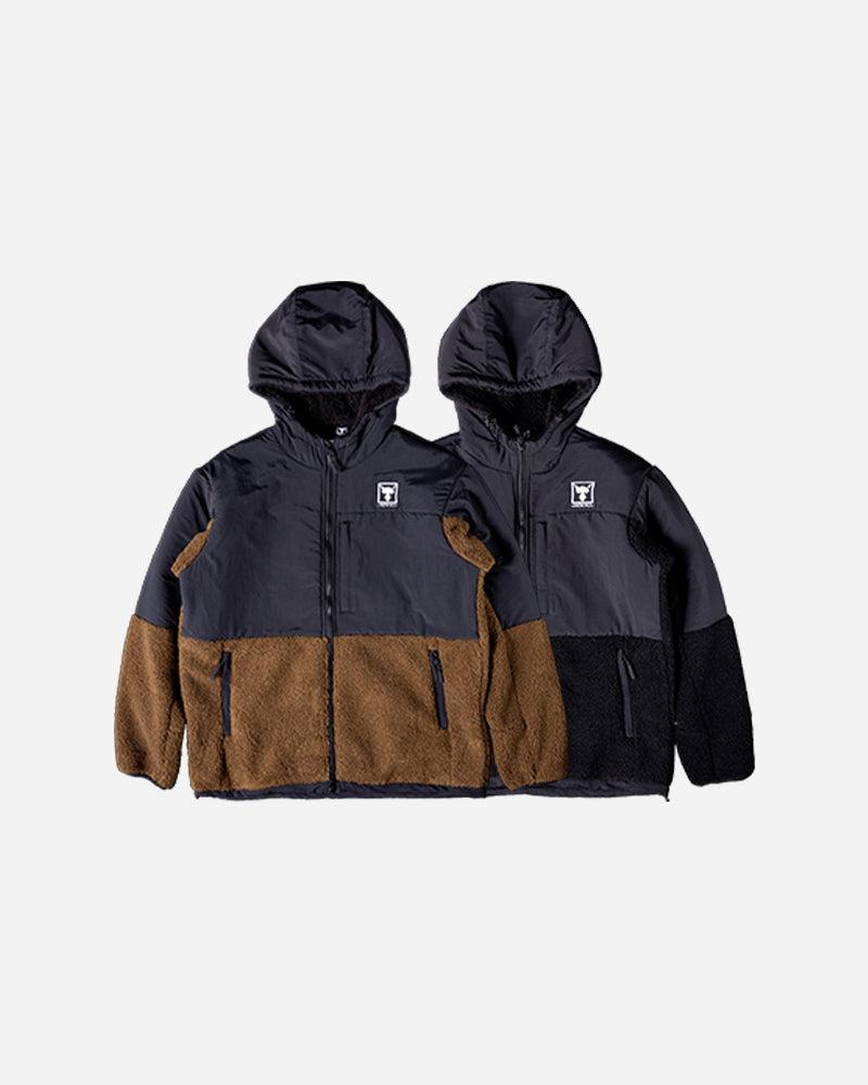フリースフーディジャケット