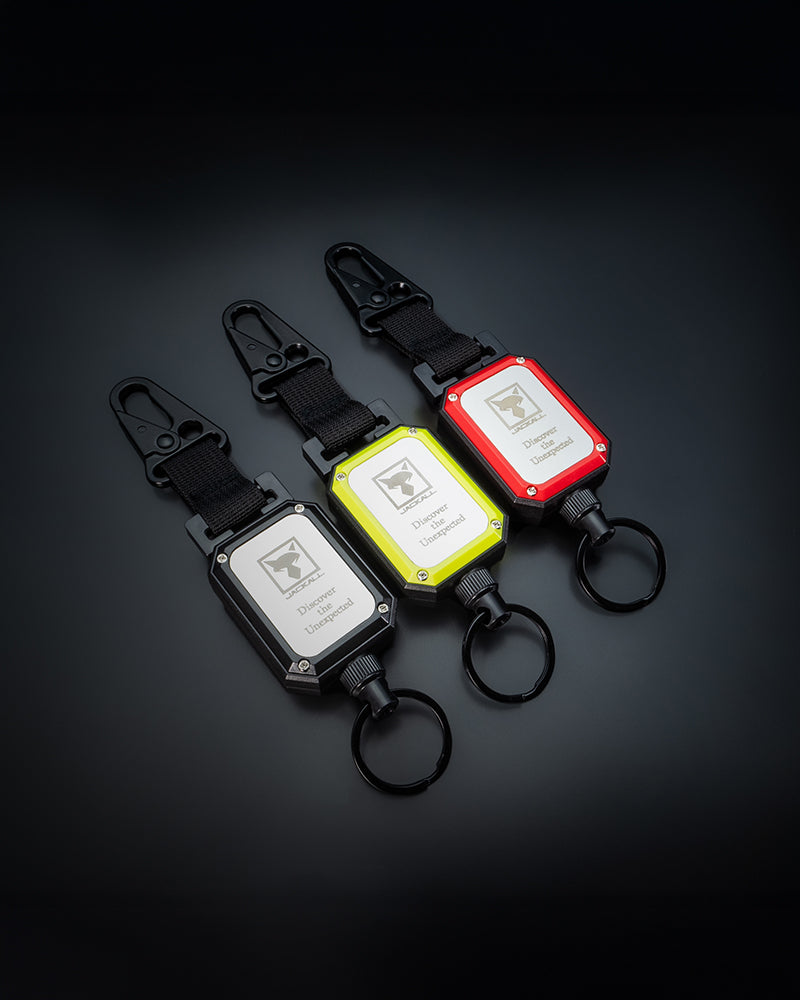 カラビナワイヤーリール