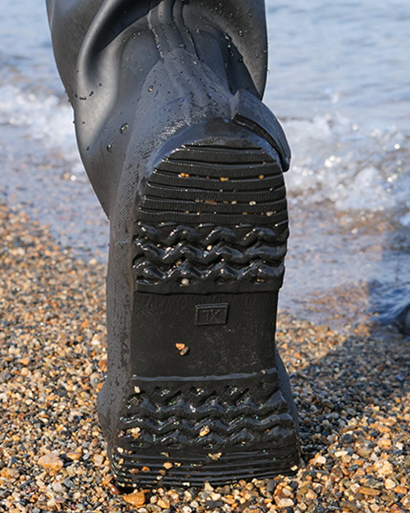 Packable boots R/olive