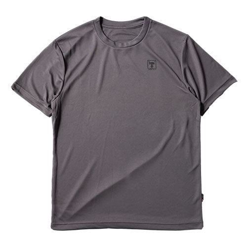 Dry T-shirt (antibacterial and deodorizing) [gray]
