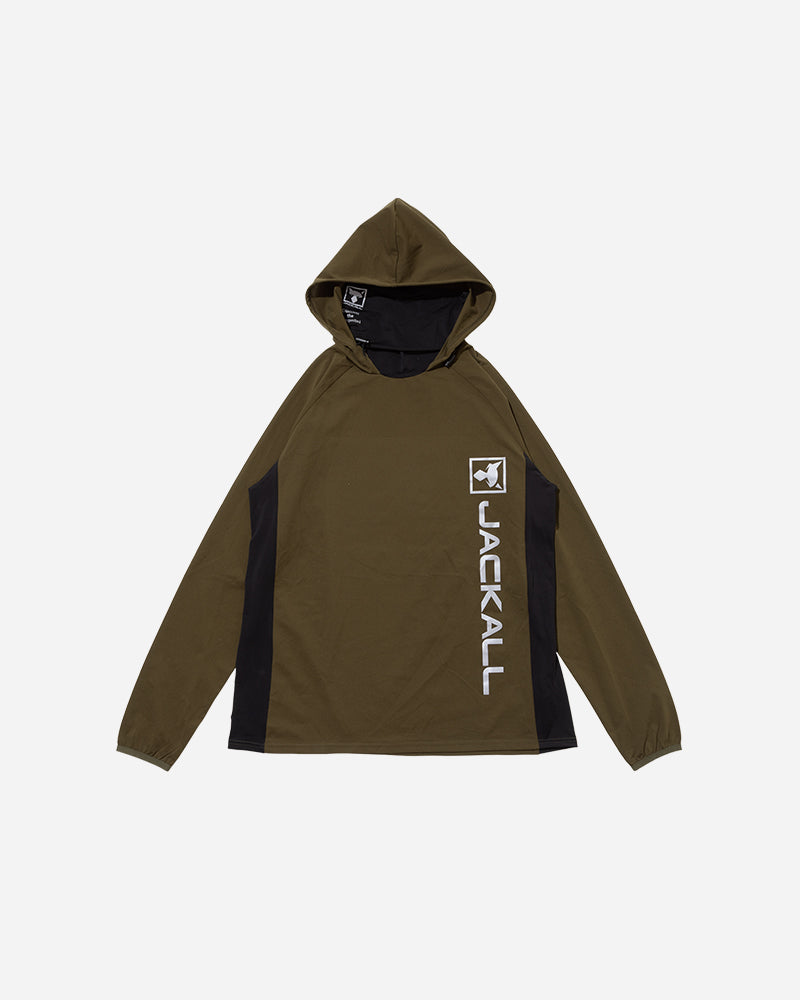 ドライメッシュプルオーバーフーディ