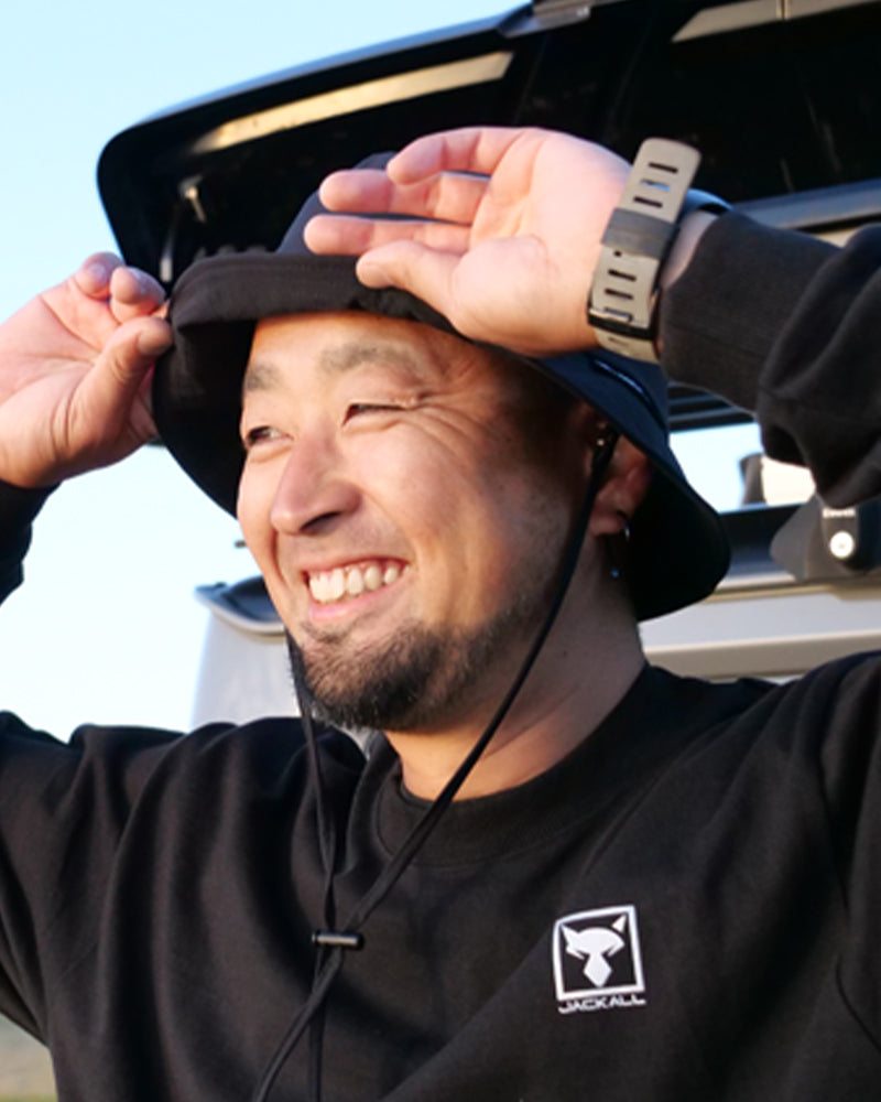 サイドメッシュバケットハット