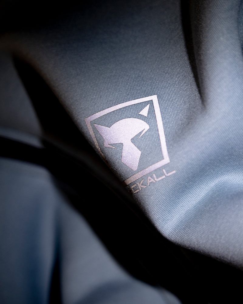 ジャージージップアップロゴフーディ