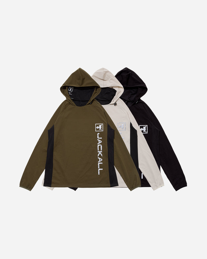 ドライメッシュプルオーバーフーディ