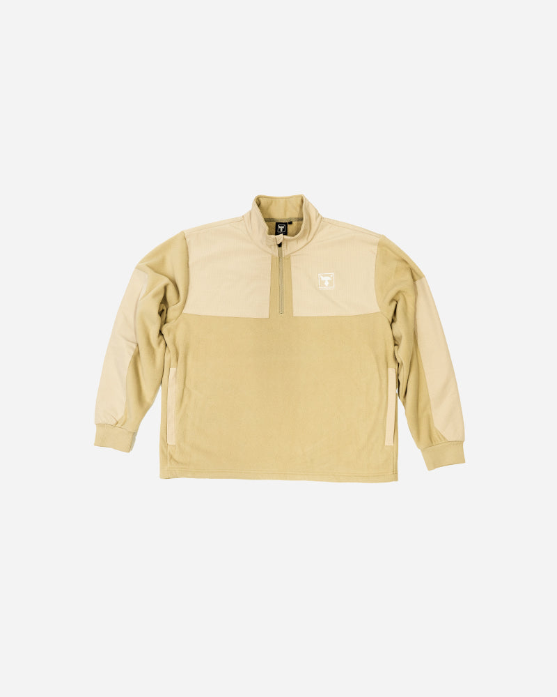 ダブルフェイスフリースプルオーバー