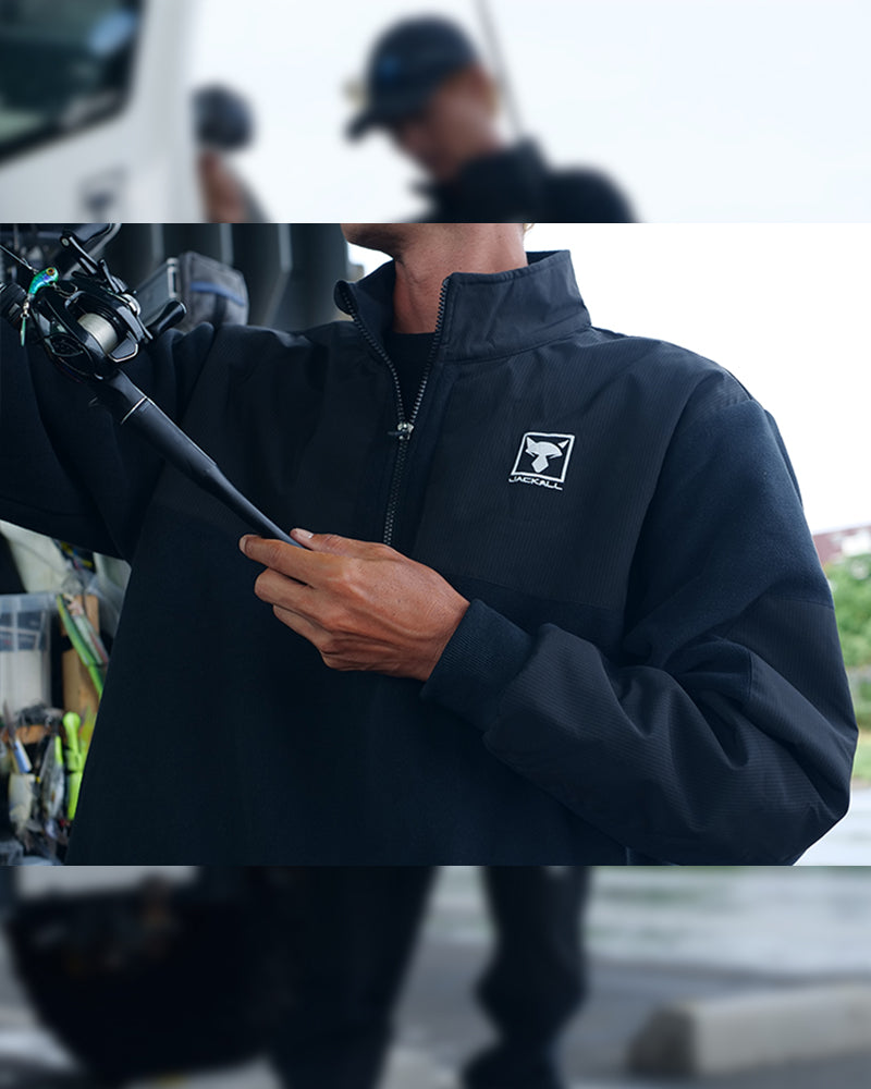 ダブルフェイスフリースプルオーバー