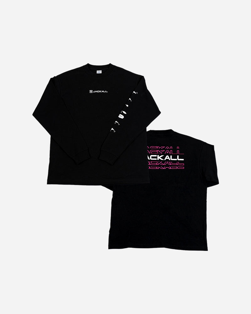 バックロゴロングスリーブTシャツ