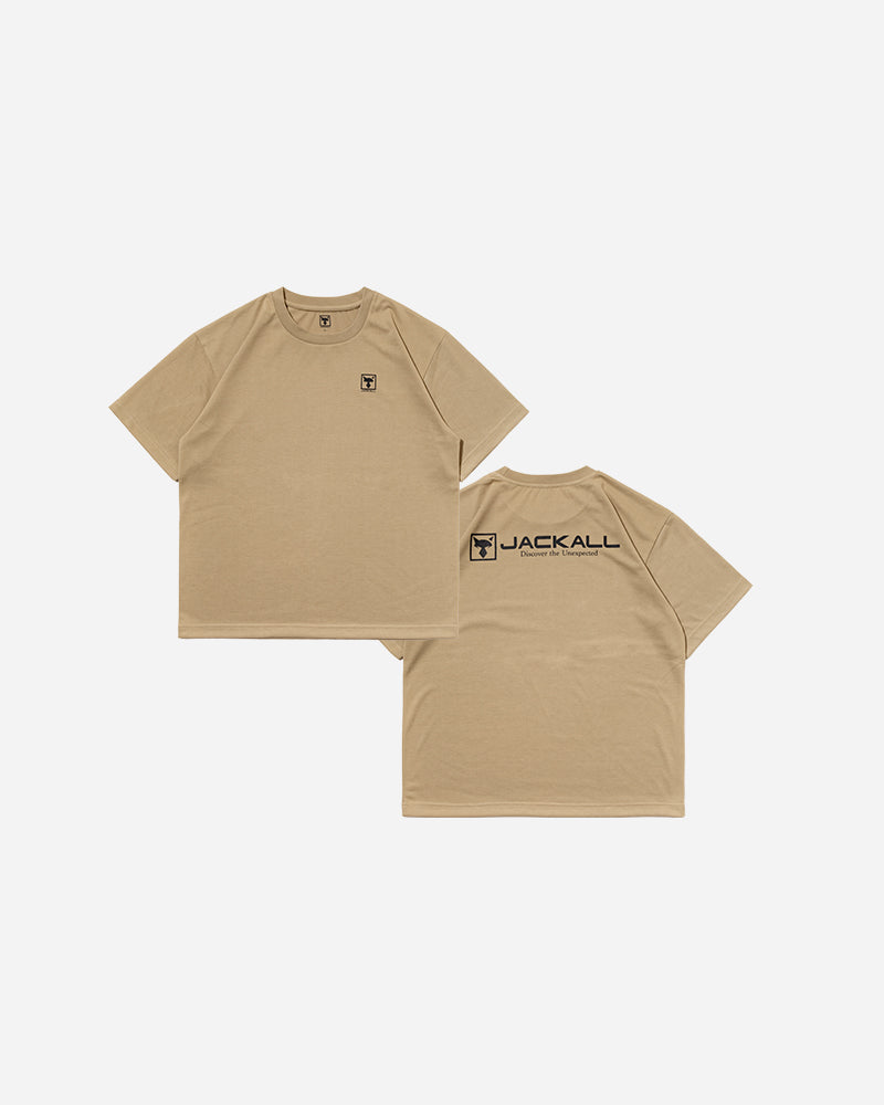 バックロゴTシャツ