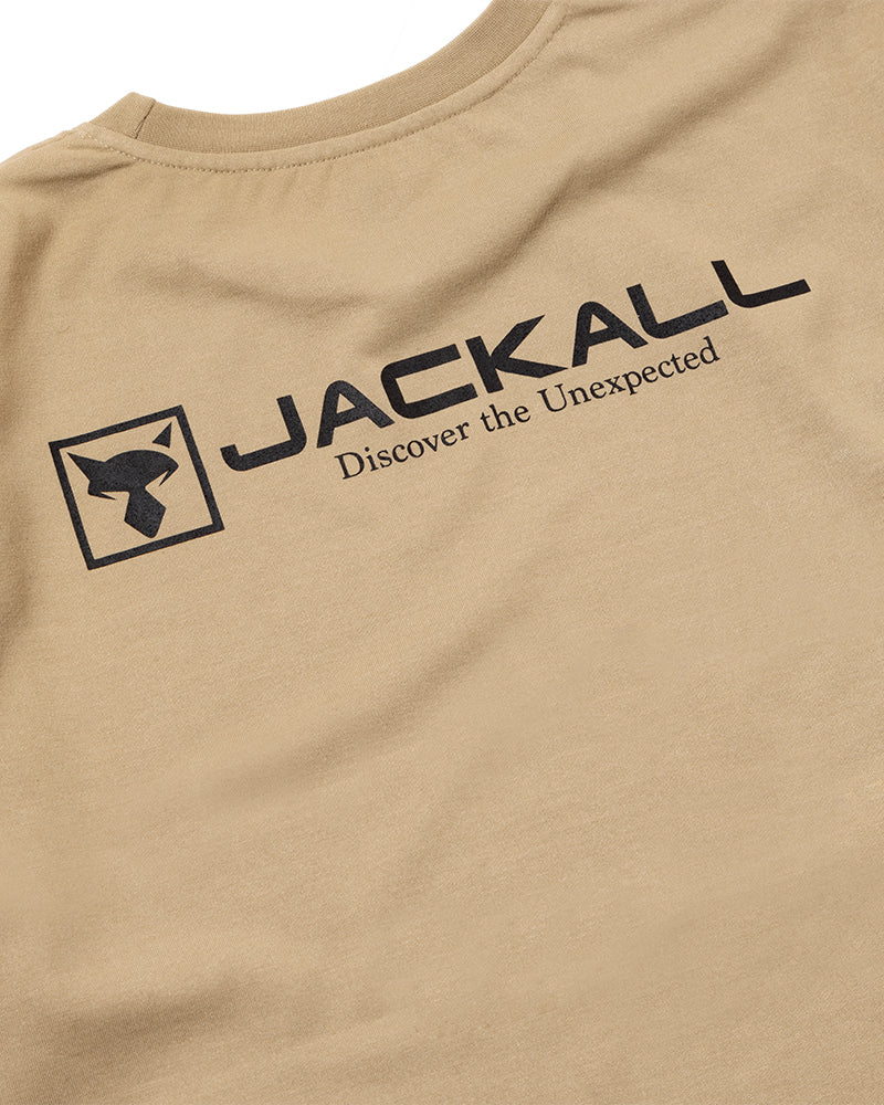 バックロゴTシャツ