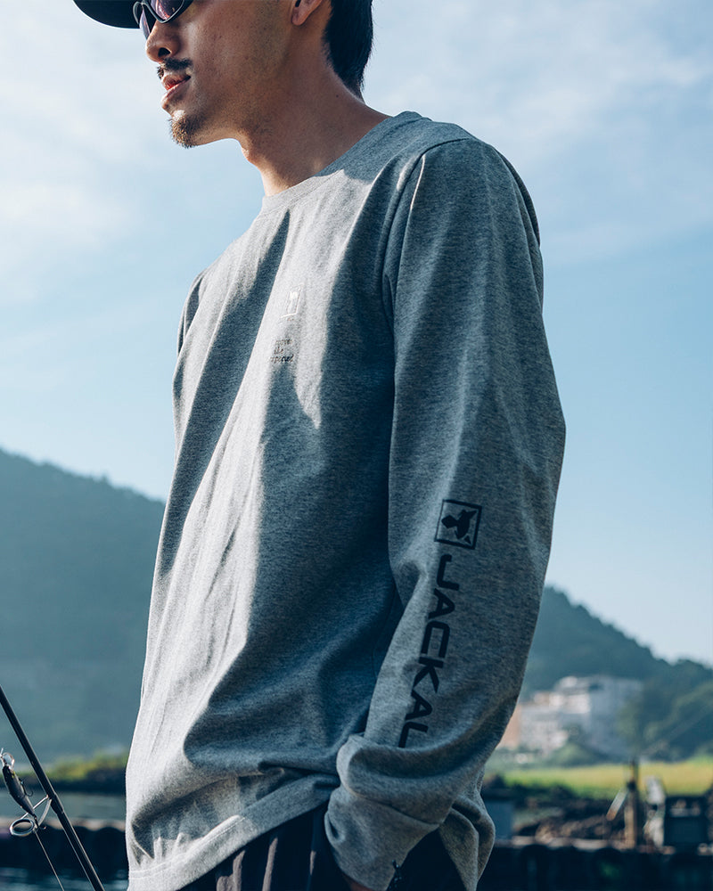 ロゴスリーブロングTシャツ