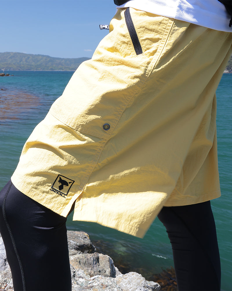 ナイロンハーフパンツ / グレー【30%OFF】