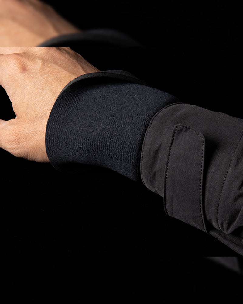 Rain cufflinks [black]