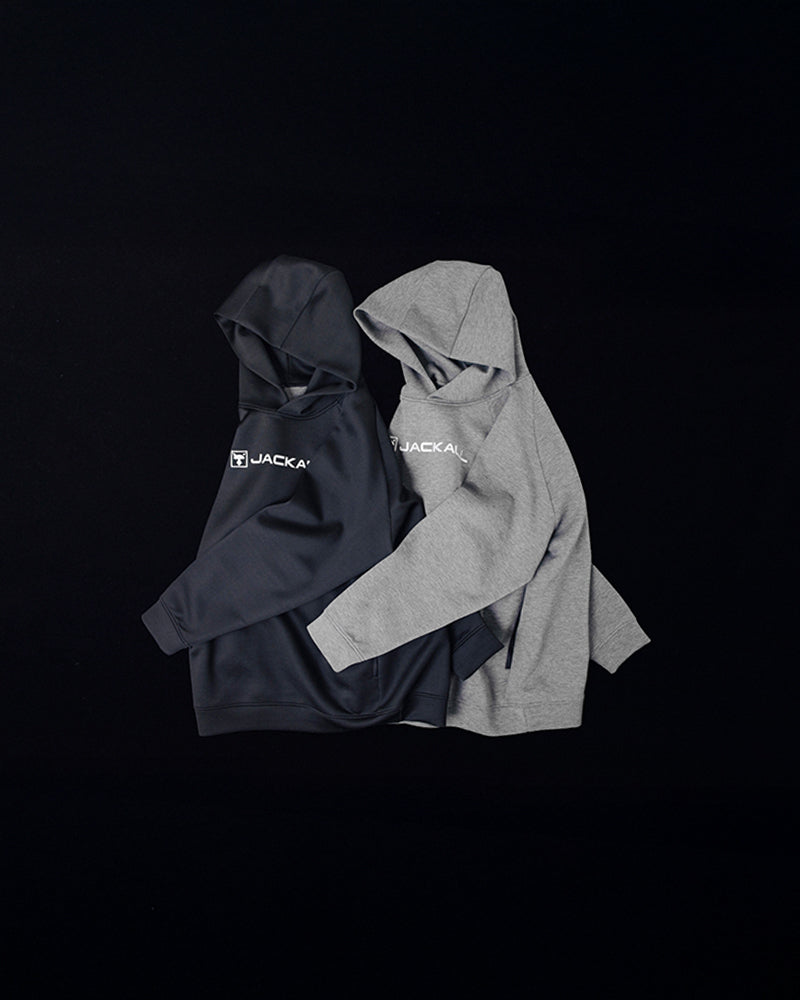Stretch sweat hoodie [gray]