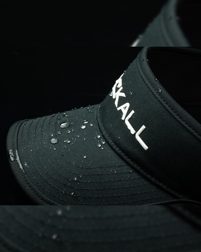 logo sun visor/black