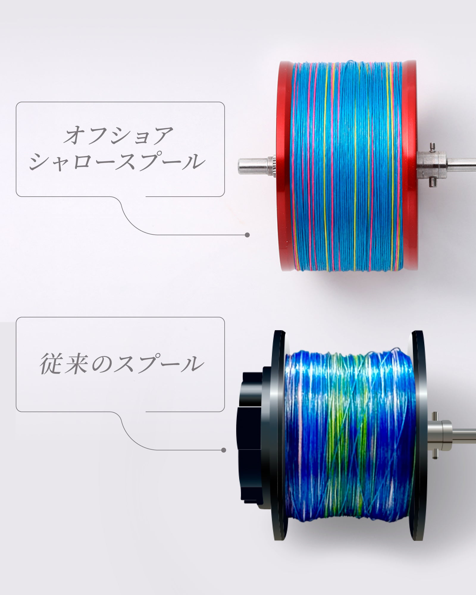 ジャッカル　オフショア　シャロースプール　cc200 オフショア シャロースプール