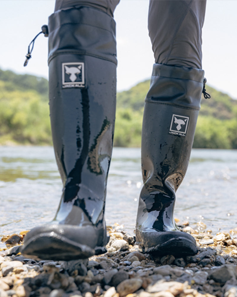 Packable boots R/black