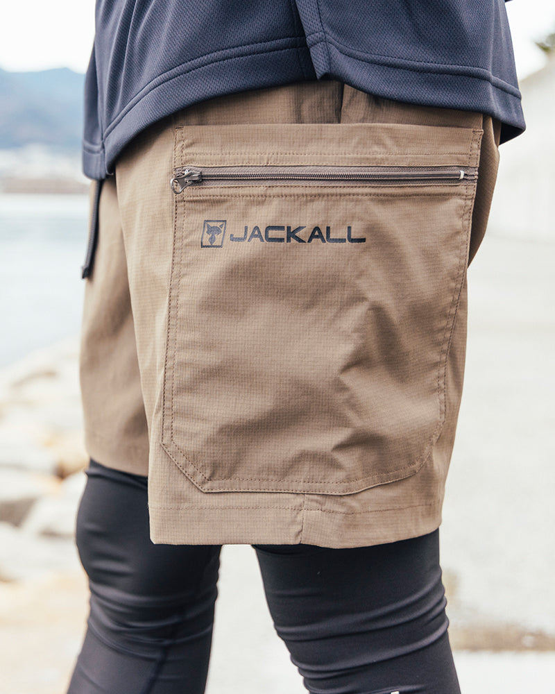 【希少】JACKALL ショートパンツ フィッシングショートパンツ