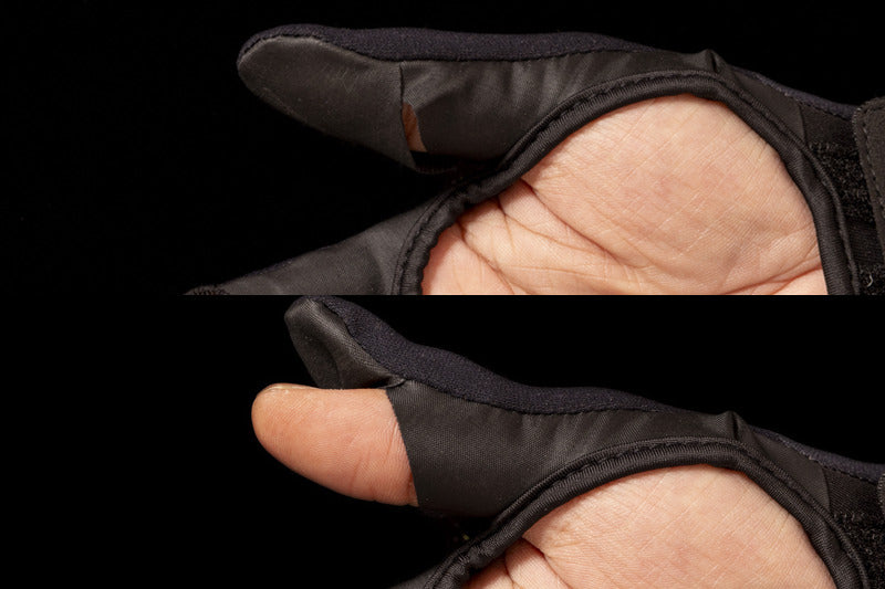 Sensitive warm gloves [black]