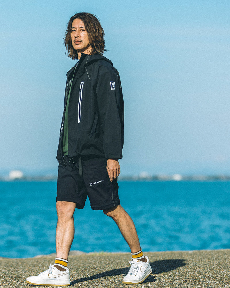 Hybrid stretch pants [Stain Green]
