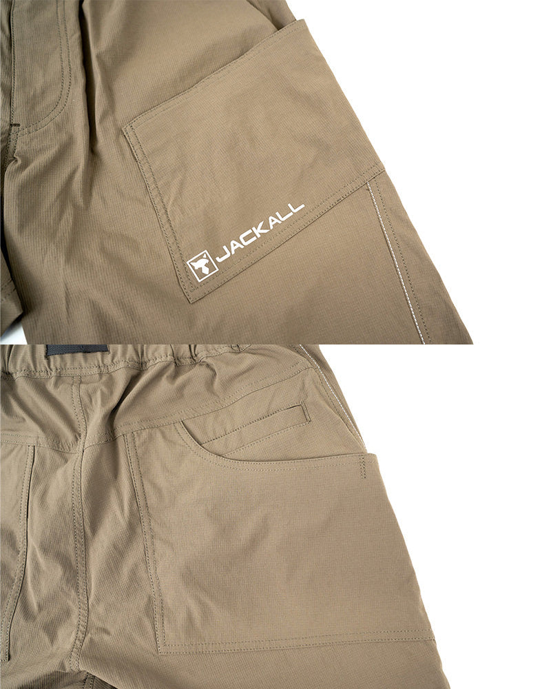 Hybrid stretch pants [Stain Green]
