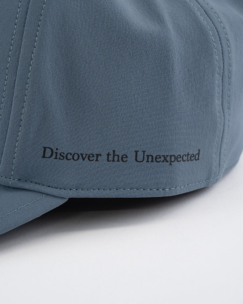 Square logo flat cap [denim]