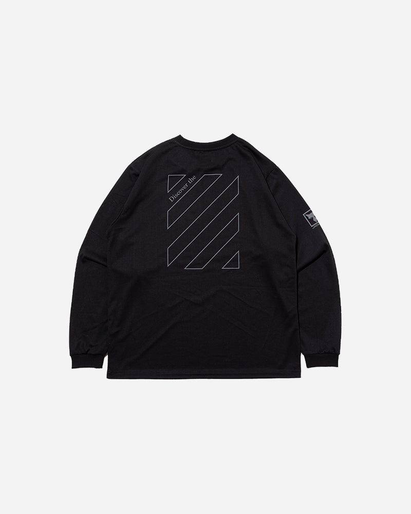 DISCOVER LOGO ロングスリーブティー