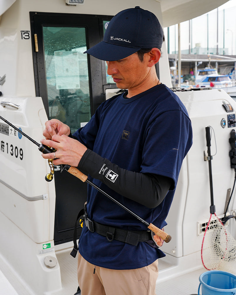 JACKALL ウェブ限定キャップ＋ロングT UVストレッチロングT
