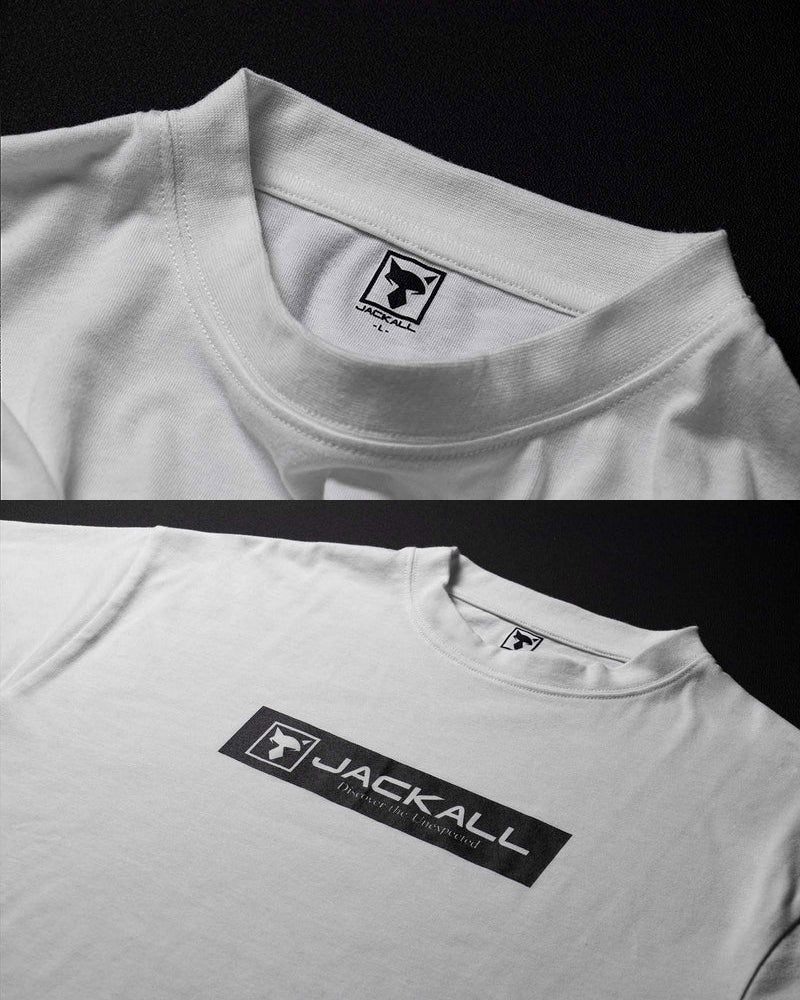 ジャッカルロゴTシャツ ブラック Amazon | JACKALL(ジャッカル) ショートスリーブ ロゴTシャツ