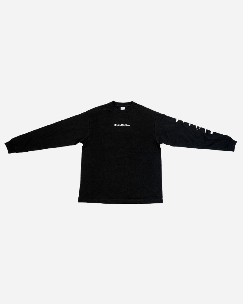 バックロゴロングスリーブTシャツ