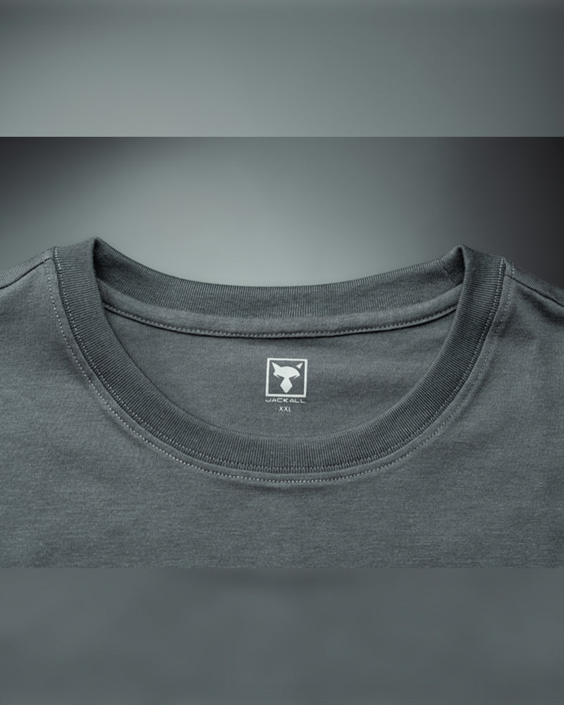 ショートスリーブロゴTシャツ / チャコール