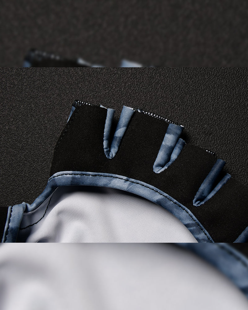 Cool UV cut gloves [gray camo] 