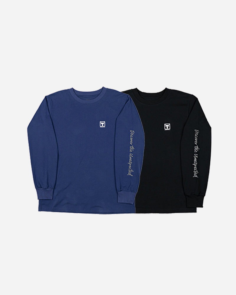 UVカットロゴスリーブロングTシャツ