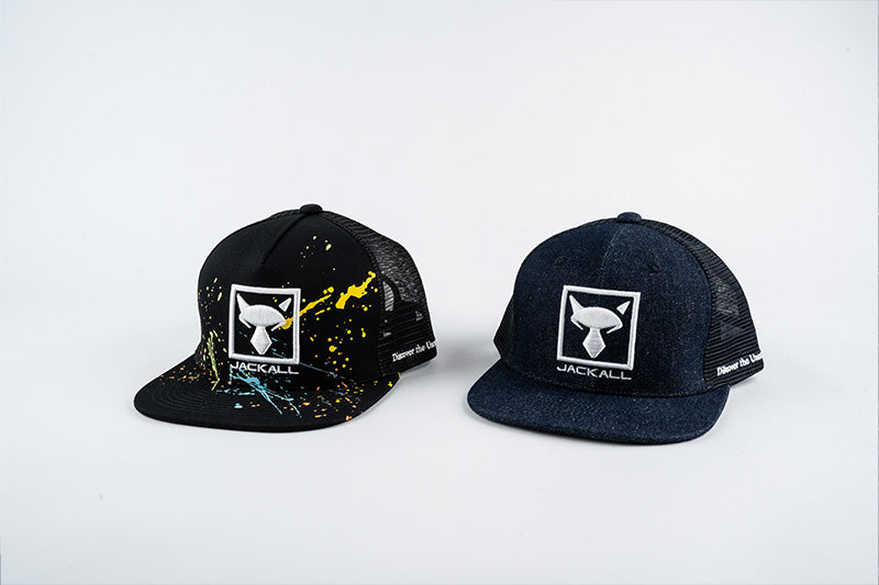 Square logo flat cap [denim]